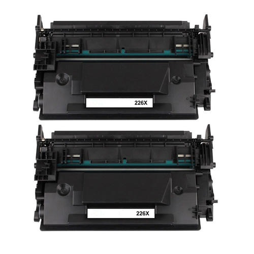 2 PACK COMPATIBLE HEWLETT PACKARD 26X (CF226X) TONER CTG, BLACK, 9K HIGH YIELD, BLACK *2 PCS